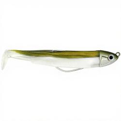 Leurre souple FIIISH Black minnow combo 120 Shallow / 6g / Khaki - BM639