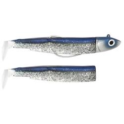 Leurre souple FIIISH Black minnow combo 140 Off shore / 40g / Barracuda blue - BM3160