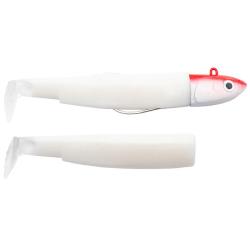 Leurre souple FIIISH Black minnow combo 140 Deep / 60g / White/Red head - BM3121