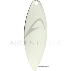 Palette W Feuille de saule nickel&eacute;e taille 3