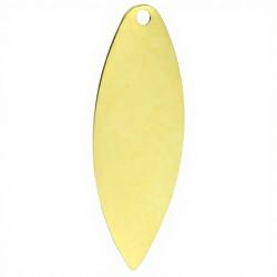 Palette W Feuille de saule laiton taille 4