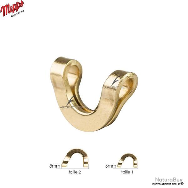 Etrier MEPPS Fendu dor� x10 taille 2 (8mm)