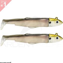 Leurre souple FIIISH Black minnow double combo 70 Off shore / 6g / Vairon - BM3100