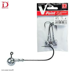 T&ecirc;te plomb&eacute;e DRAGON V-Point Big game 15g H12/0