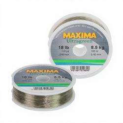 Fils nylon MAXIMA Ultragreen 100m &Oslash; 0.32mm