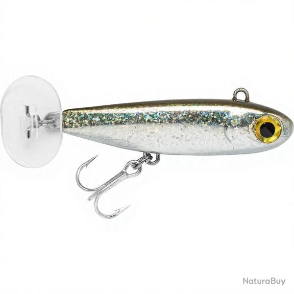 Poisson nageur FIIISH Powertail minnow 44 Fast / 12g / Silver glitter - PWT562