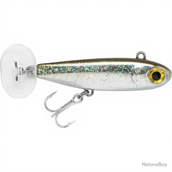 Poisson nageur FIIISH Powertail minnow 44 Slow / 8g / Silver glitter - PWT573