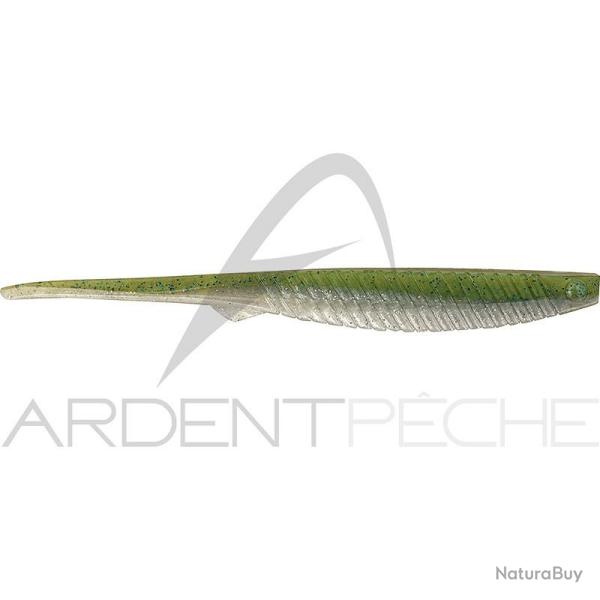 Leurre souple MADNESS Madfin 6 04 Natural green blue flake