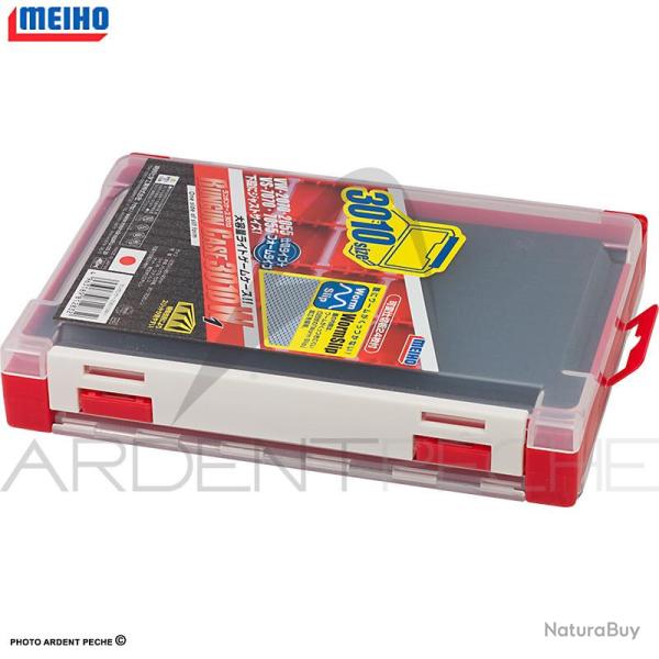 Boite MEIHO Run gun case 3010 W 1 Red