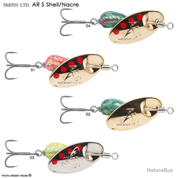 Cuiller SMITH AR S Nacr� 2.1g 03 SACH