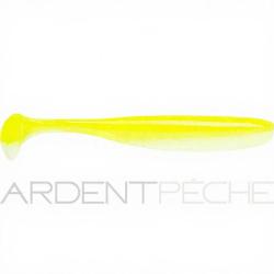 Leurre souple KEITECH Easy shiner 3 S14 White chartreuse