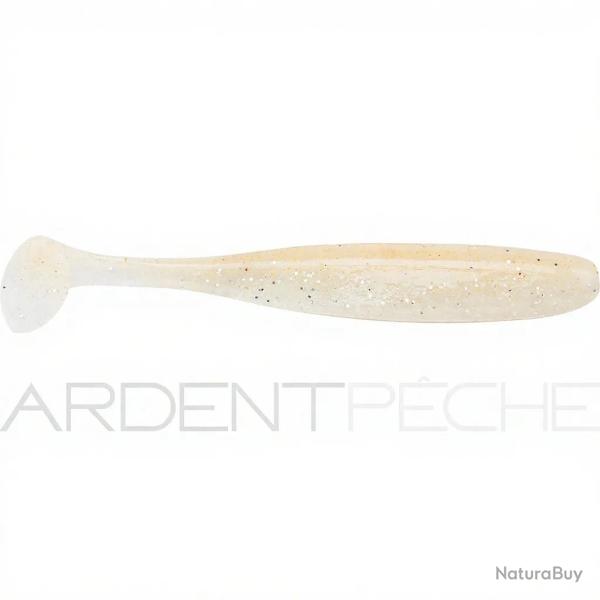 Leurre souple KEITECH Easy shiner 4 S01 White glow
