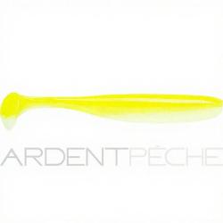 Leurre souple KEITECH Easy shiner 4 S14 White chartreuse