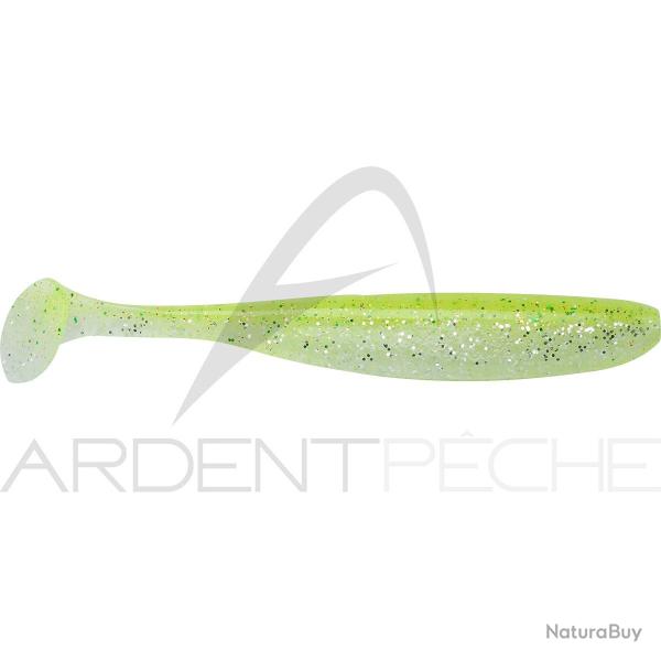 Leurre souple KEITECH Easy shiner 4 S10 Flash chartreuse
