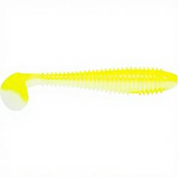 Leurre souple KEITECH Swing impact fat 2.8 S14 White chartreuse