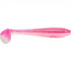 Leurre souple KEITECH Swing impact fat 3.3 S18 Hyper pink white