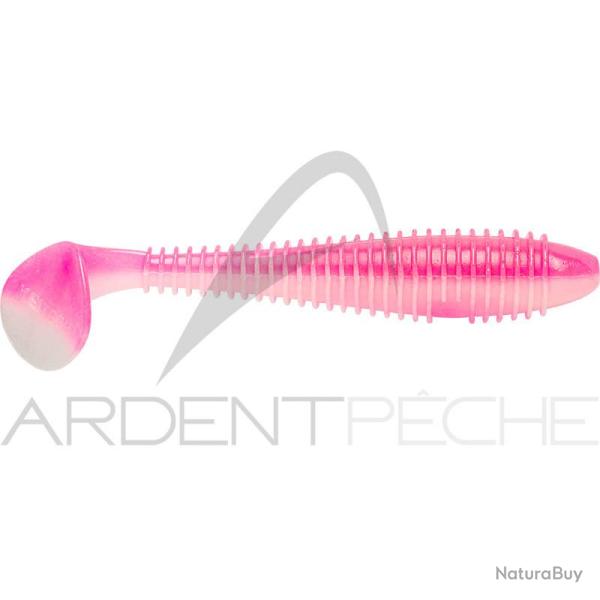 Leurre souple KEITECH Swing impact fat 3.8 S18 Hyper pink white
