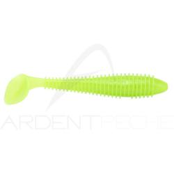Leurre souple KEITECH Swing impact fat 3.8 026 Clear chartreuse glow