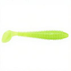 Leurre souple KEITECH Swing impact fat 3.8 026 Clear chartreuse glow