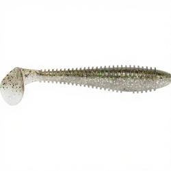 Leurre souple KEITECH Swing impact fat 3.8 416 Silver flash