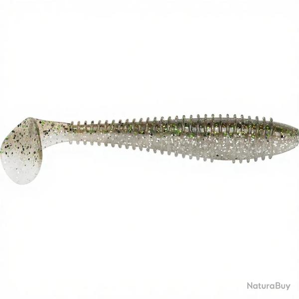 Leurre souple KEITECH Swing impact fat 3.8 416 Silver flash