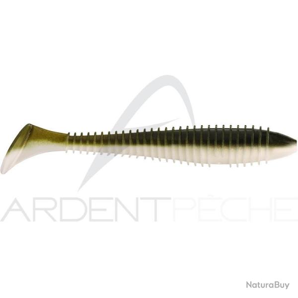 Leurre souple KEITECH Swing impact fat 5.8 S21 White ayu
