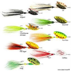 Cuiller SUISSEX XL Bucktail taille 5 Chartreuse amago