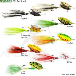 Cuiller SUISSEX XL Bucktail Fire tiger taille 5