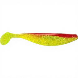 Leurre souple RELAX Shad 21cm S068 Jaune paillet&eacute; dos orange