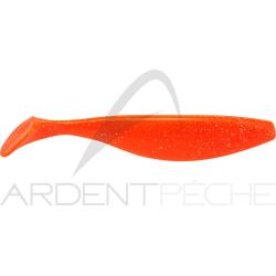 Leurre souple RELAX Shad 21cm S121 Orange paillet&eacute;