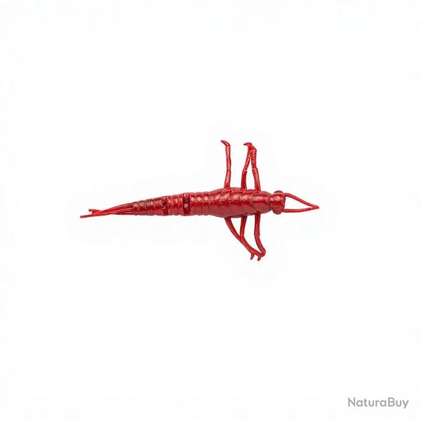 Leurre souple SAVAGE GEAR 3D PVC Mayfly 50 Rouge