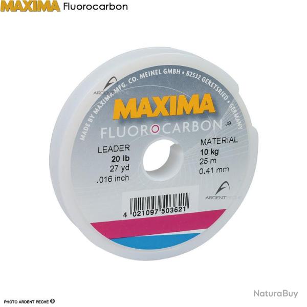 Fil fluorocarbone MAXIMA Fluorocarbon � 0.49mm