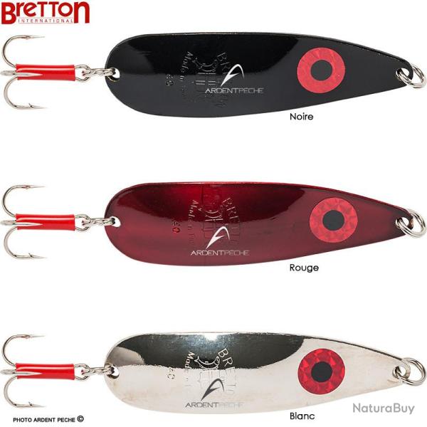 Cuiller ondulante BRETTON Magnum Rouge 40g