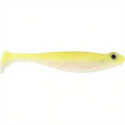 Leurre souple MEGABASS Hazedong shad 4.2 VM White chart