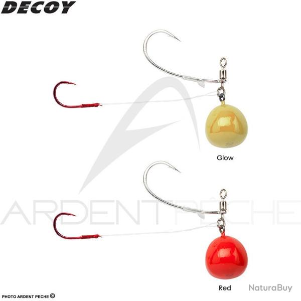 T�te plomb�e DECOY OS-1 Zero dan tenya Ebi ora 18g Glow