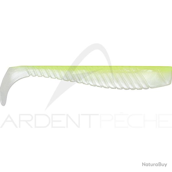 Leurre souple MADNESS Bakuree shad 150 White chart