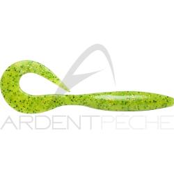 Leurre souple SAWAMURA One up curly 5 020 Chartreuse f