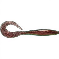 Leurre souple SAWAMURA One up curly 5 050 Neon fish