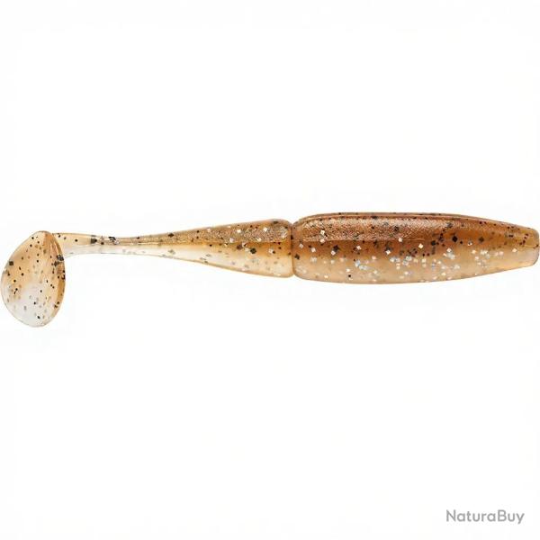Leurre souple SAWAMURA One up slim 4 089 Tinsel brown