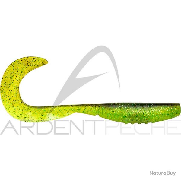 Leurre souple MEGABASS X Layer curly 5 Green Pumpkin chart
