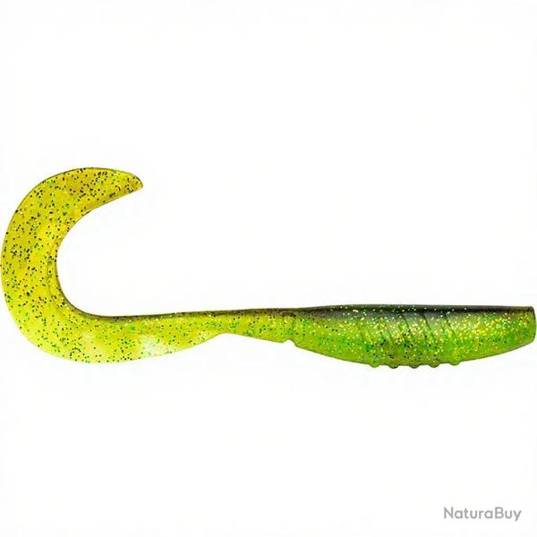 Leurre souple MEGABASS X Layer curly 5 Green Pumpkin chart