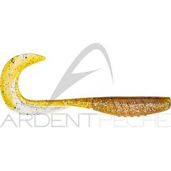 Leurre souple MEGABASS X Layer curly 5 Tinsel Brown