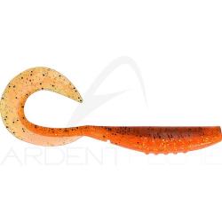 Leurre souple MEGABASS X Layer curly 5 Tinsel orange