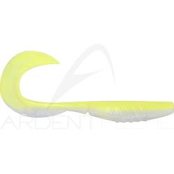 Leurre souple MEGABASS X Layer curly 5 White chart