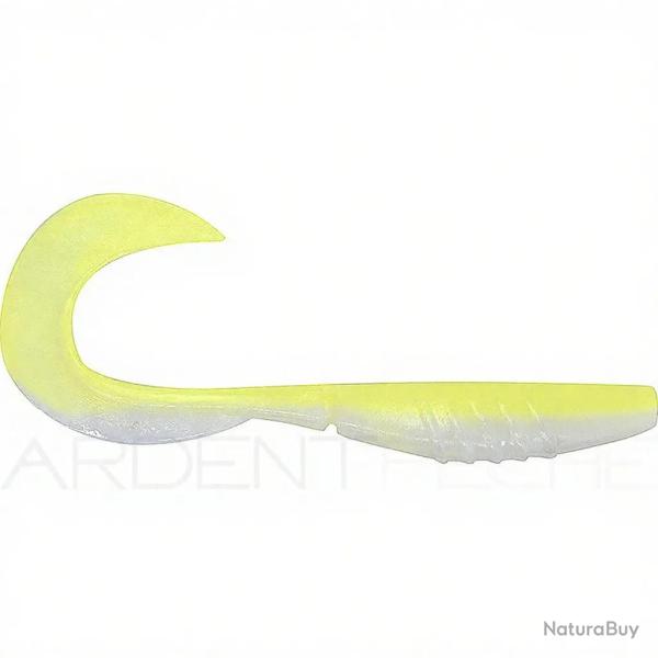 Leurre souple MEGABASS X Layer curly 5 White chart