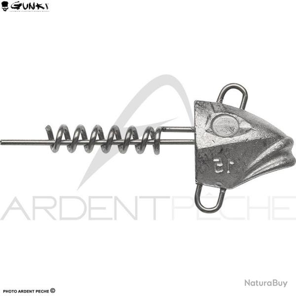 T�te plomb�e GUNKI G�Fish screw in the box 7g