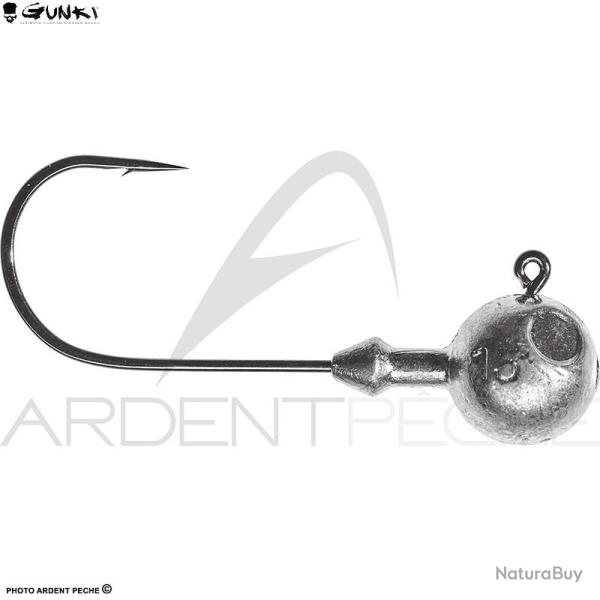 T�te plomb�e GUNKI G�Round neutre in the box 8g