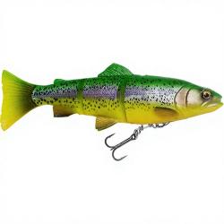 Leurre souple SAVAGE GEAR 4D Line thru trout SS 25cm Fire trout