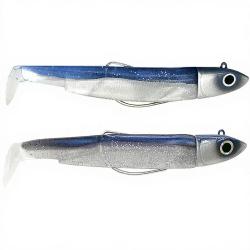 Leurre souple FIIISH Black minnow double combo 120 Off shore / 25g / Bleu - Electric blue - BM1411