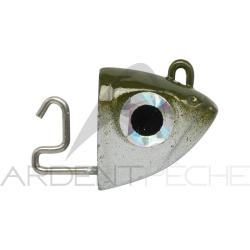 T&ecirc;te plomb&eacute;e FIIISH Black minnow 70 Shore 3g Kaki - BM036 - x2